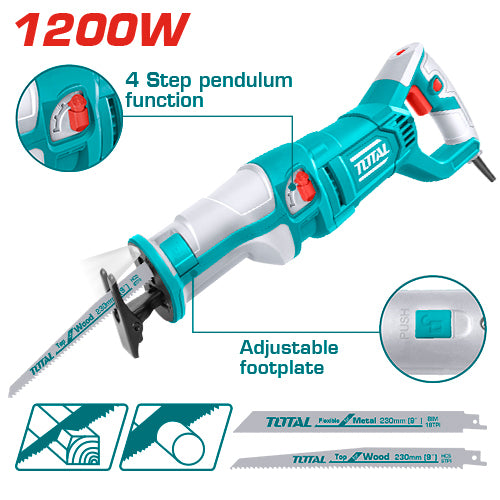 SIERRA RECIPROCA (SABLE) 1200W -TS1001201- INDUSTRIAL-TOTAL- 6941639857310