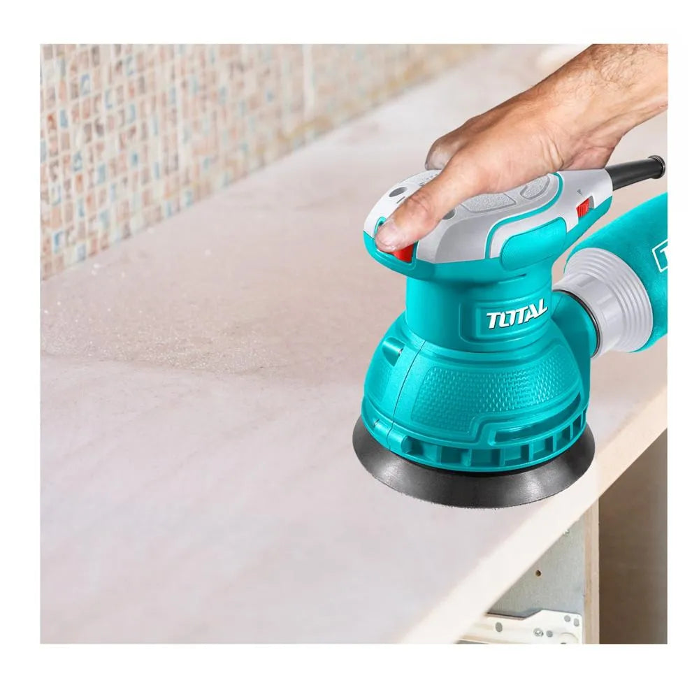 LIJADORA ROTORBITAL 320W 125MM-TF2131256 TOTAL-6942210225689