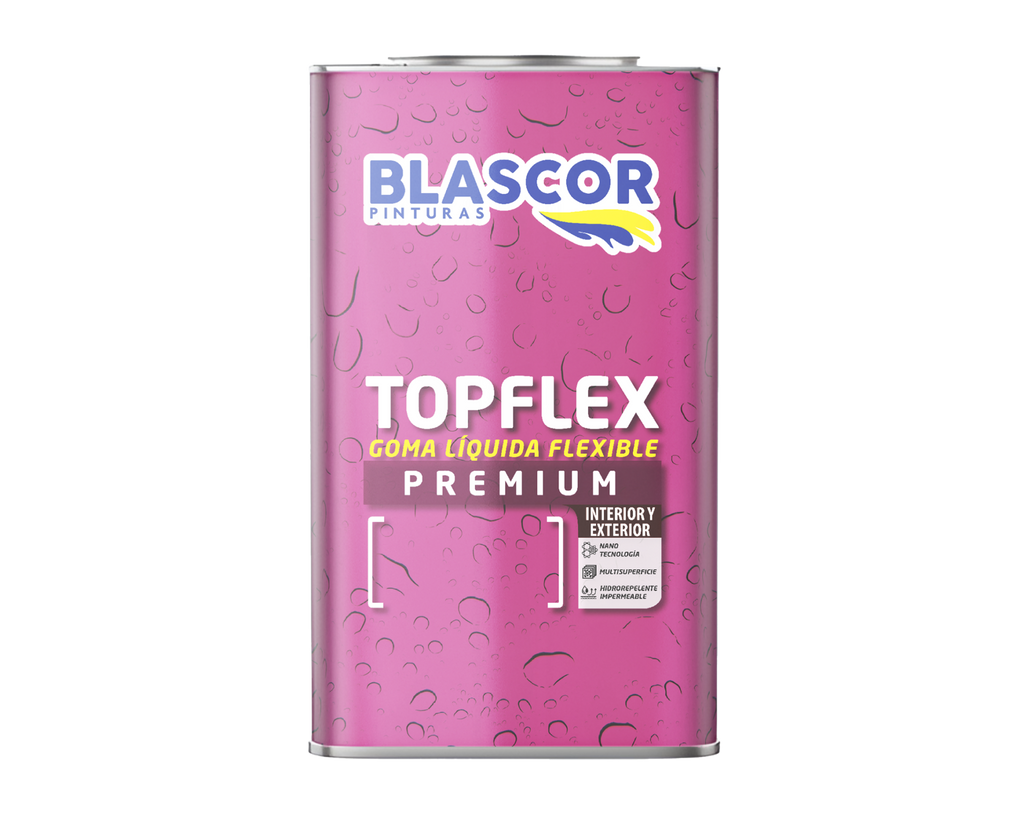TOPFLEX GOMA LÍQUIDA FLEXIBLE PREMIUM 20 KG COLOR BLANCO BLASCOR